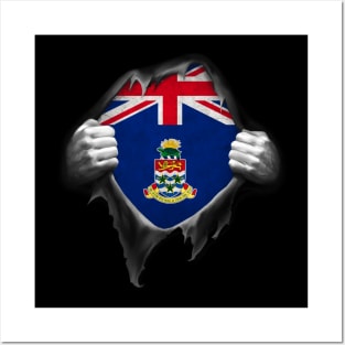 Cayman Islands Flag Caymanese Roots DNA Pride Gift Posters and Art